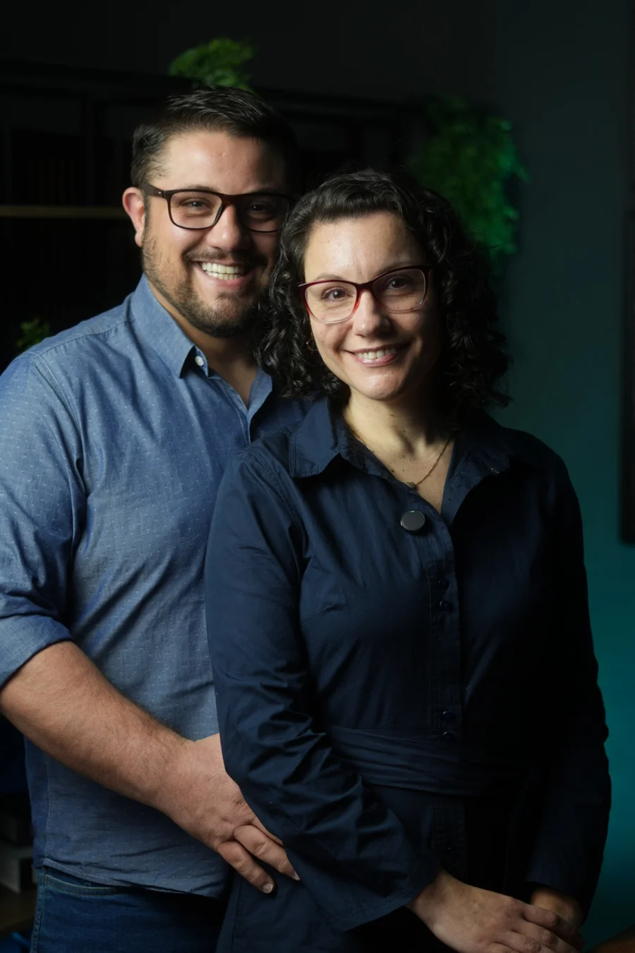 Juliana e Luiz Santos, sócios da Na Íntegra